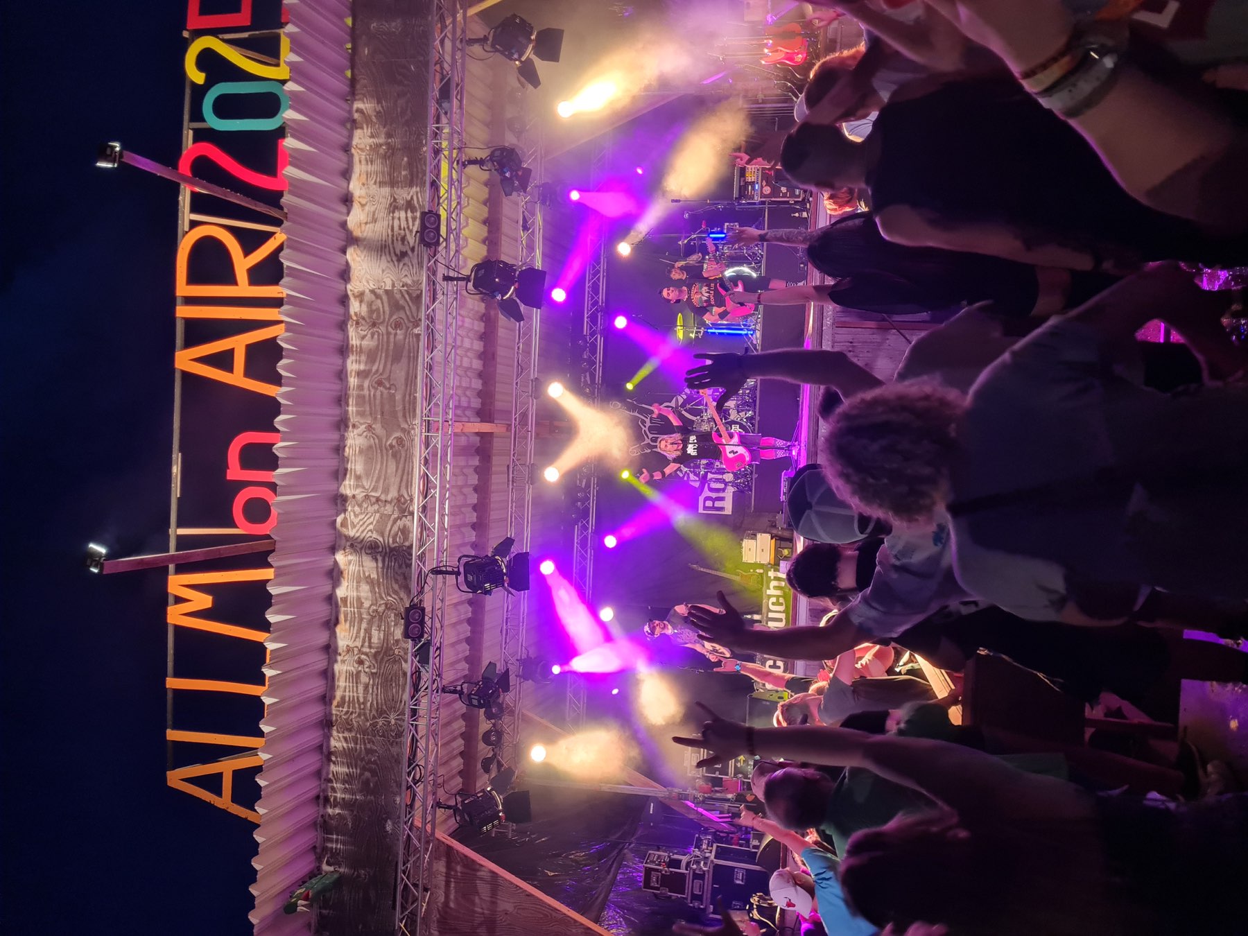 Licht und Stimmung auf dem Festival